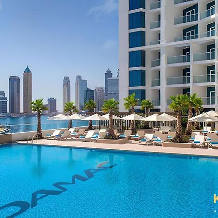 Sleek Studio In Prive With Stunning Canal View Dubai Eksteriør billede